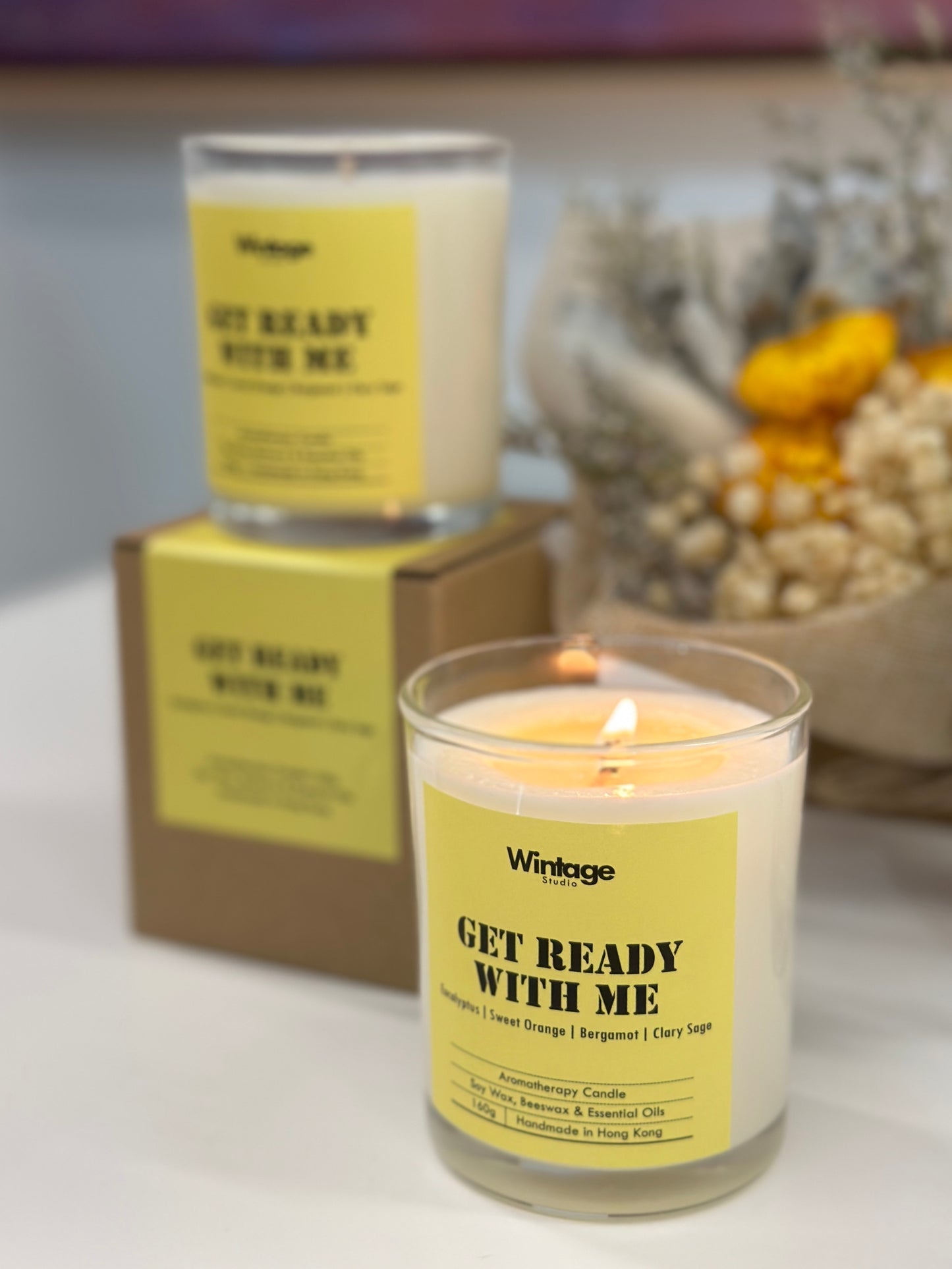 GET READY WITH ME Aromatherapy Candle