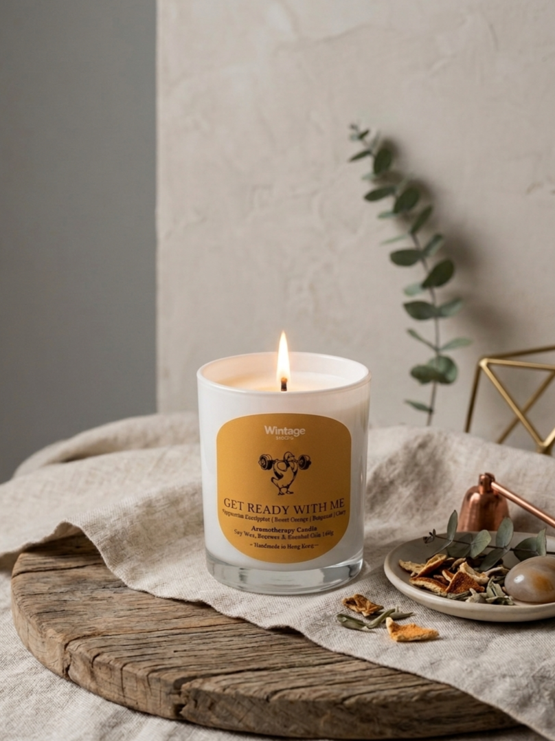 GET READY WITH ME Aromatherapy Candle