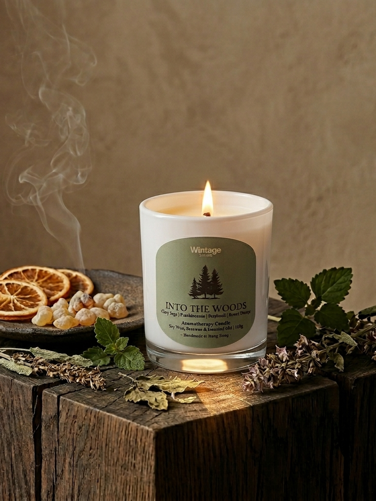 INTO THE WOODS Aromatherapy Candle