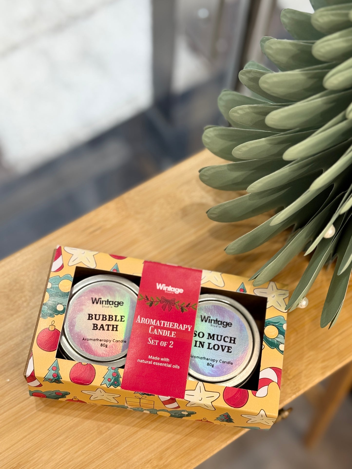 Aromatherapy Candle Set of 2 Limited Edition