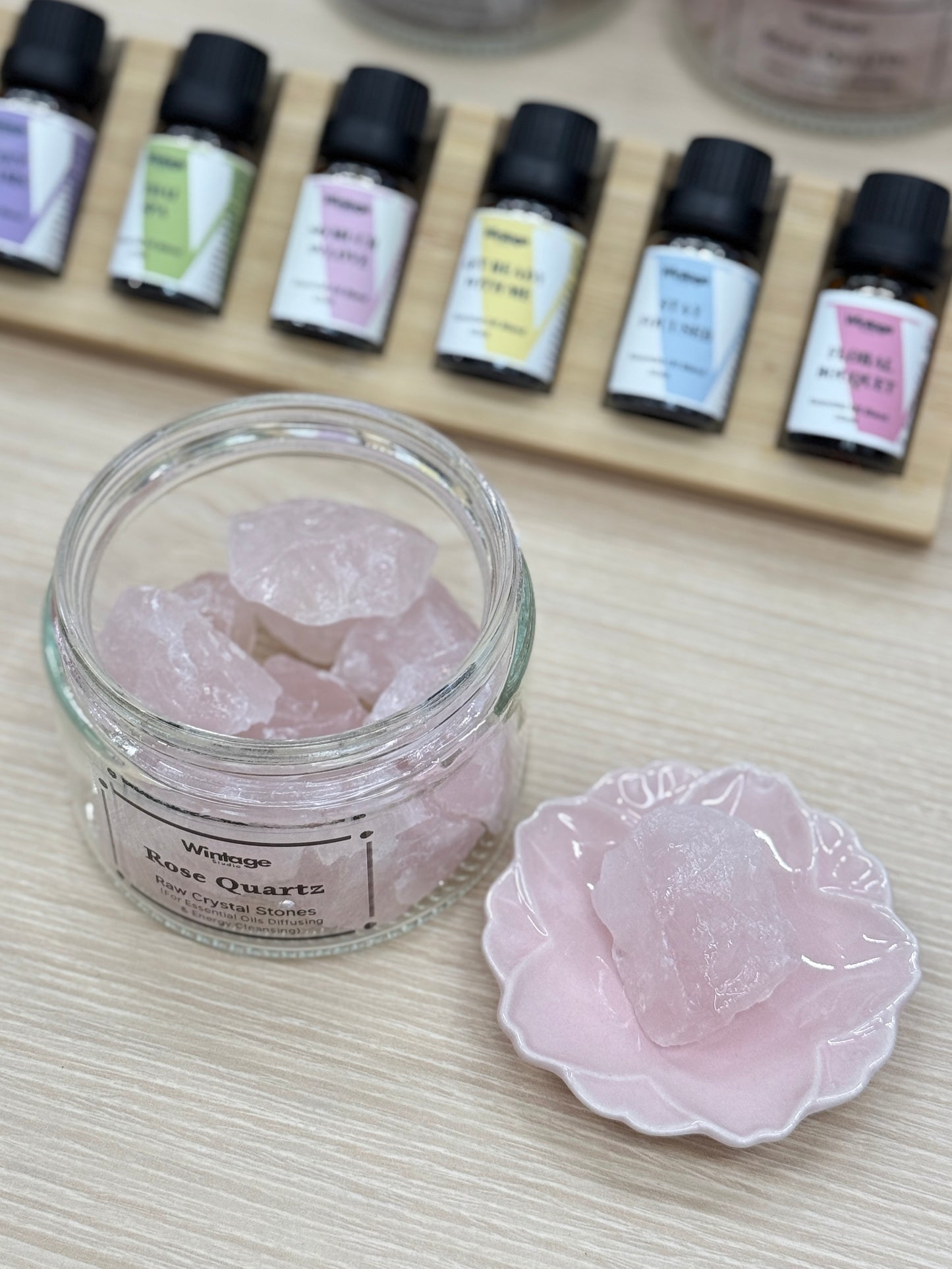 Raw Crystal Stones - Rose Quartz