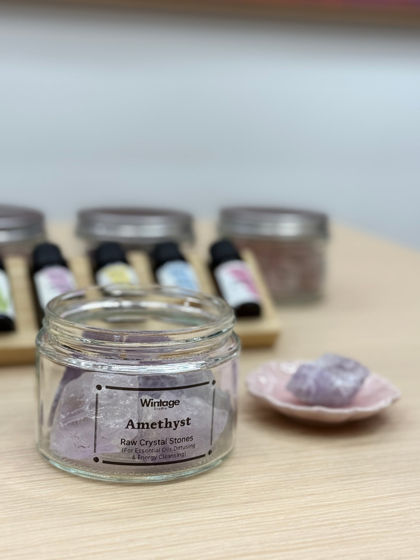 Raw Crystal Stones - Amethyst