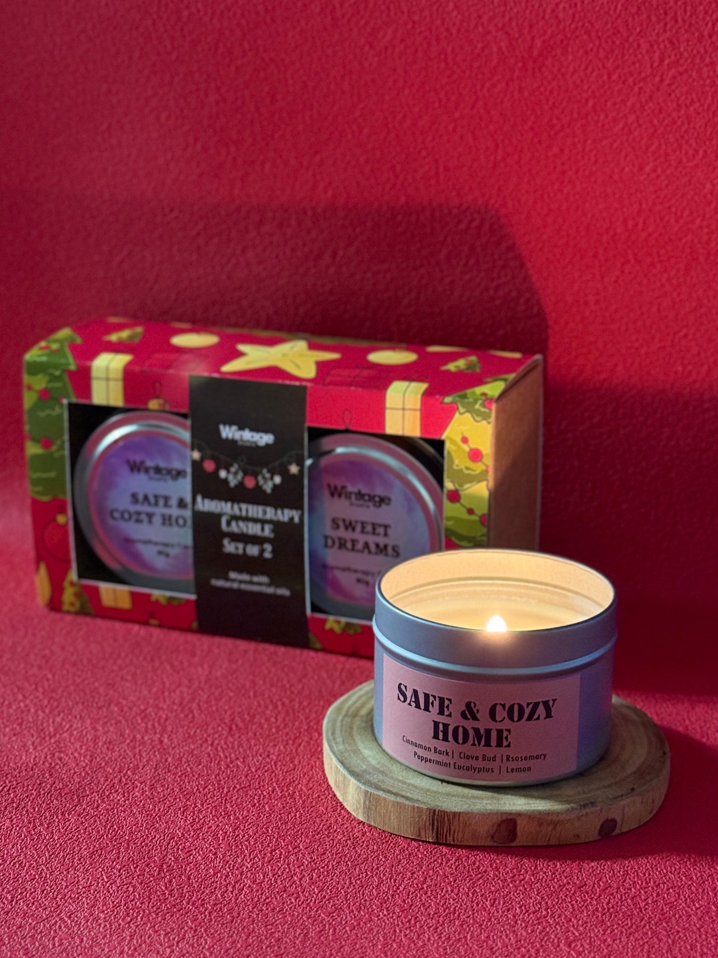 Aromatherapy Candle Set of 2 Limited Edition