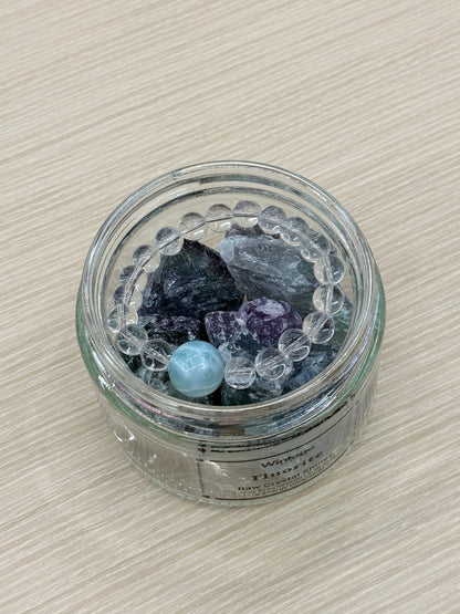 Raw Crystal Stones - Fluorite