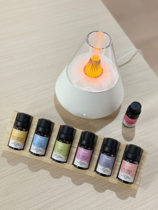 Diffuser (White) & Essential Oil Bundle