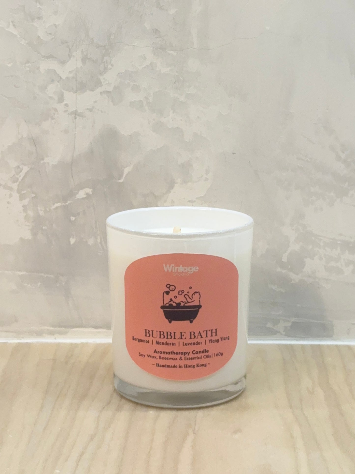 BUBBLE BATH Aromatherapy Candle