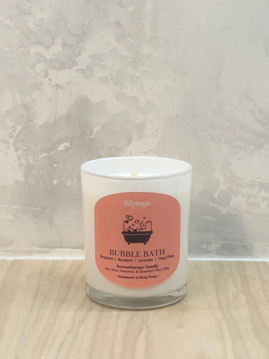 BUBBLE BATH Aromatherapy Candle