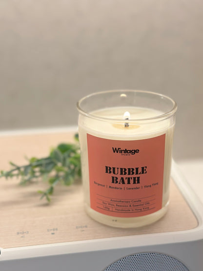 BUBBLE BATH Aromatherapy Candle