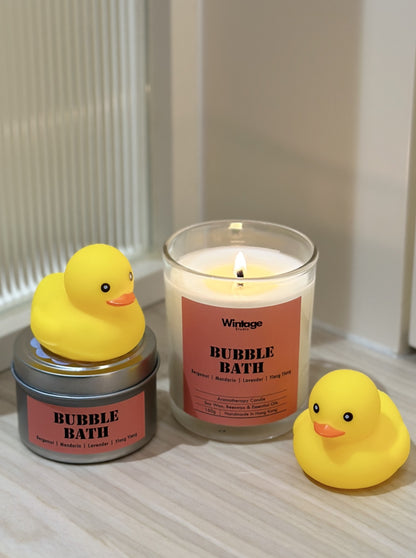 BUBBLE BATH Aromatherapy Candle