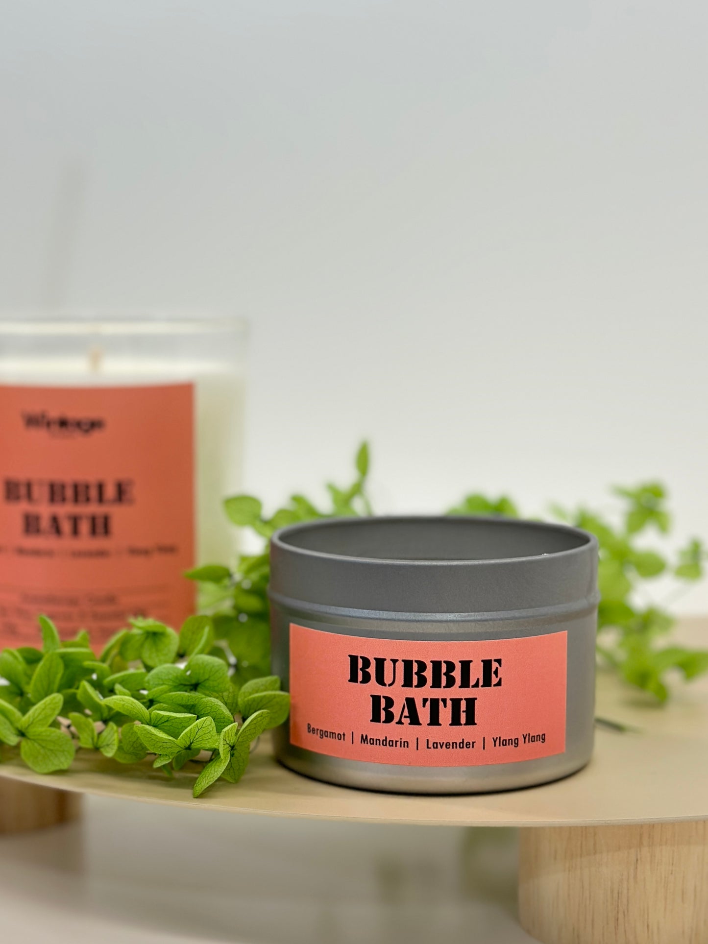 BUBBLE BATH Aromatherapy Candle