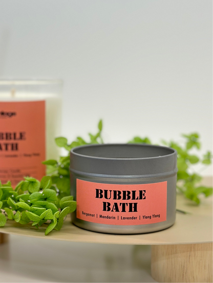 BUBBLE BATH Aromatherapy Candle