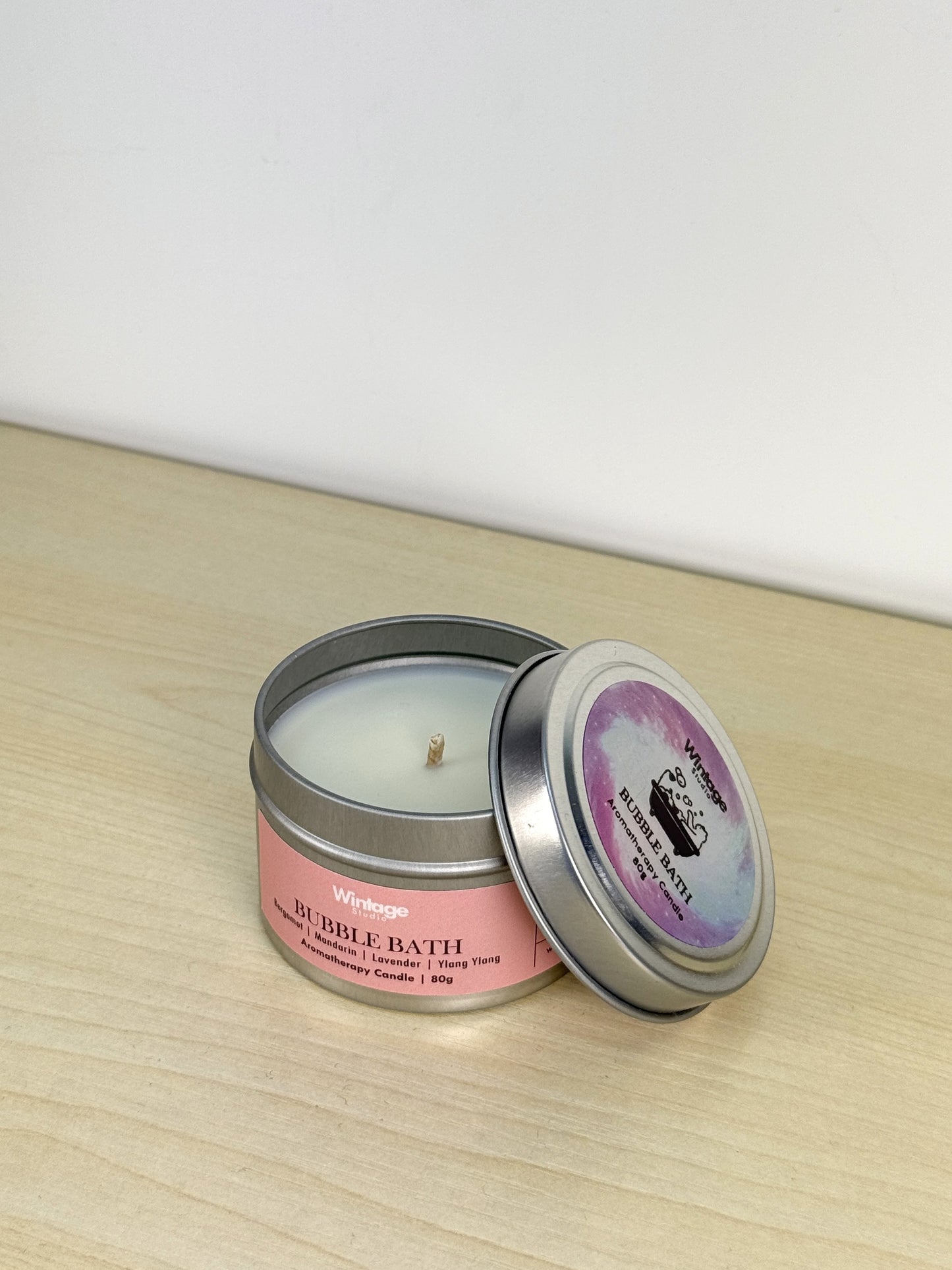BUBBLE BATH Aromatherapy Candle