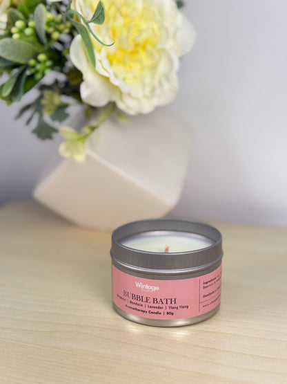 BUBBLE BATH Aromatherapy Candle