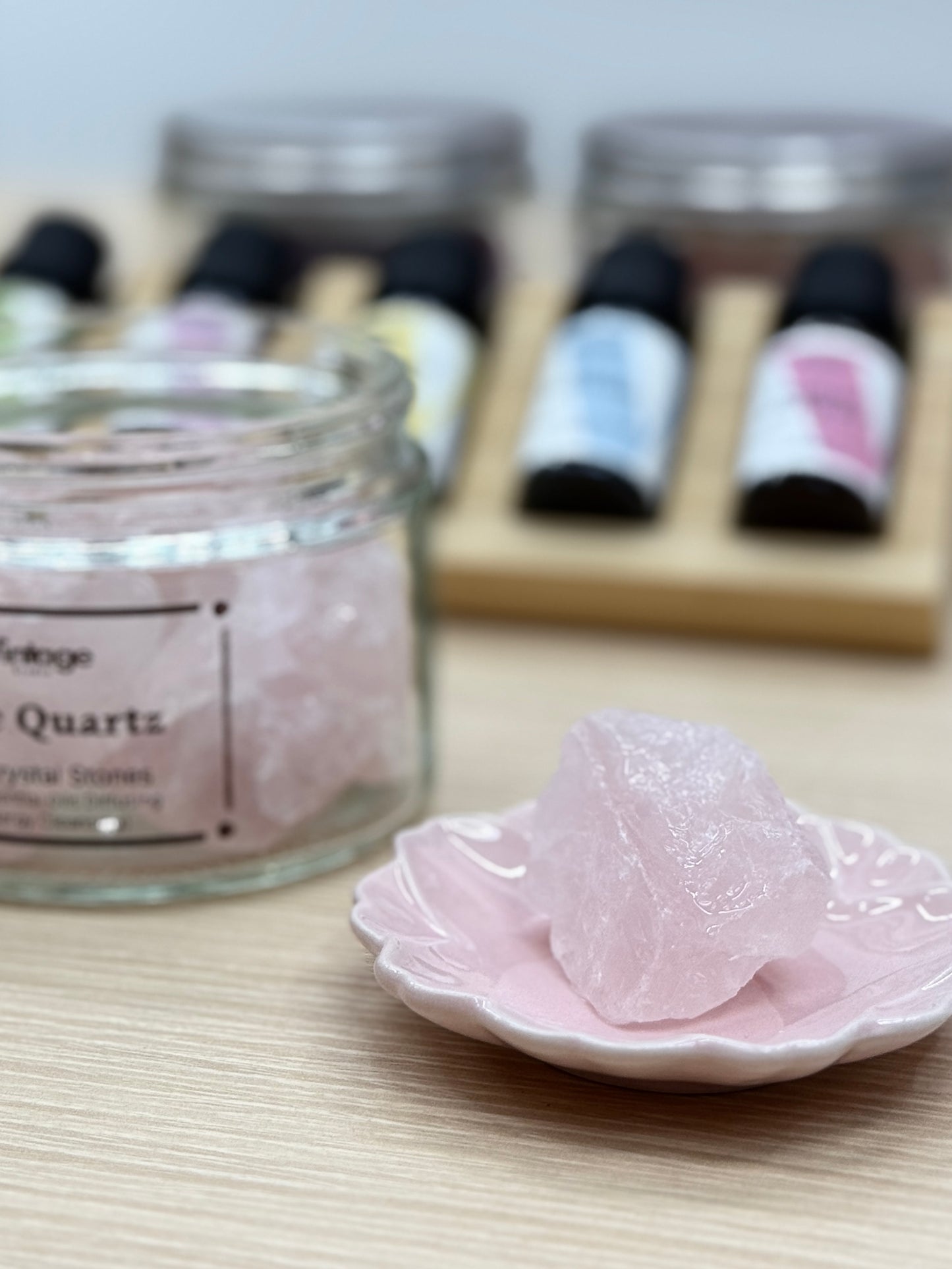 Raw Crystal Stones - Rose Quartz