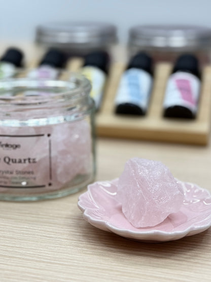 Raw Crystal Stones - Rose Quartz