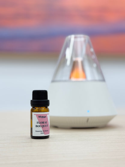 Diffuser (White) & Essential Oil Bundle