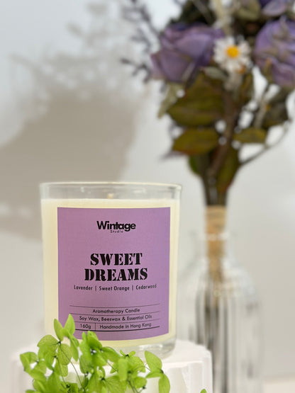 SWEET DREAMS Aromatherapy Candle