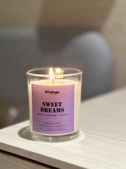 SWEET DREAMS Aromatherapy Candle