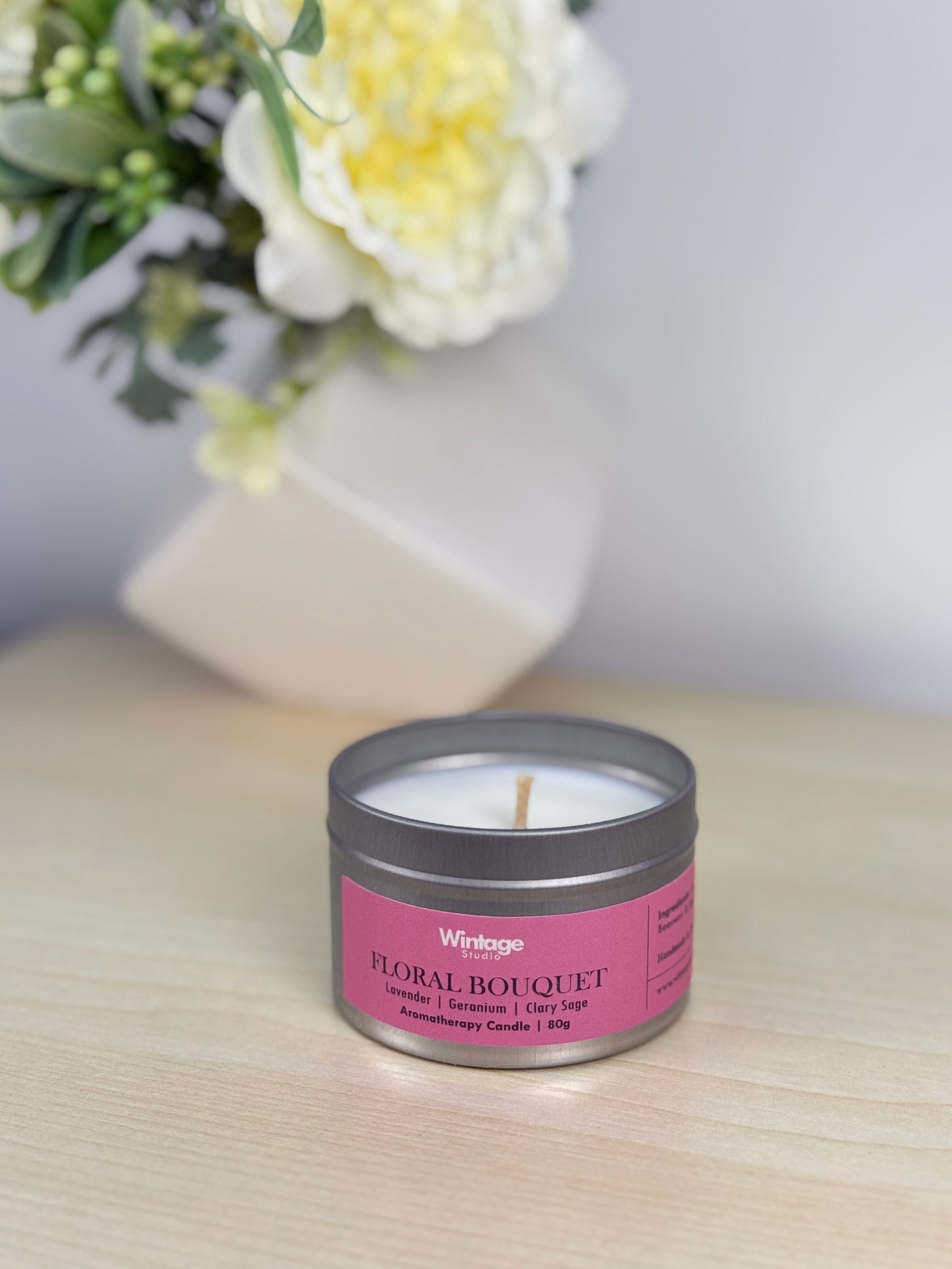 FLORAL BOUQUET Aromatherapy Candle