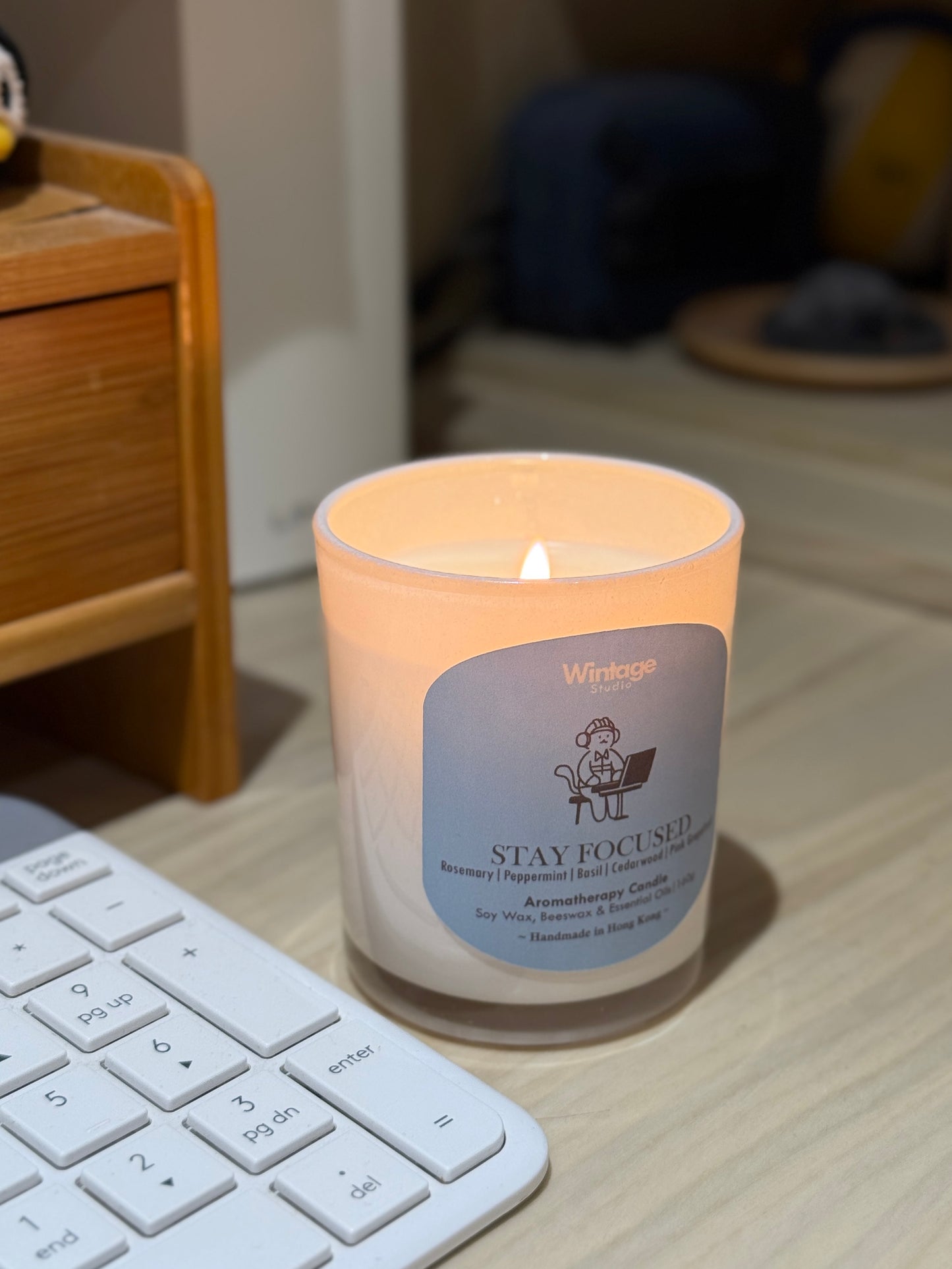 STAY FOCUSED Aromatherapy Candle