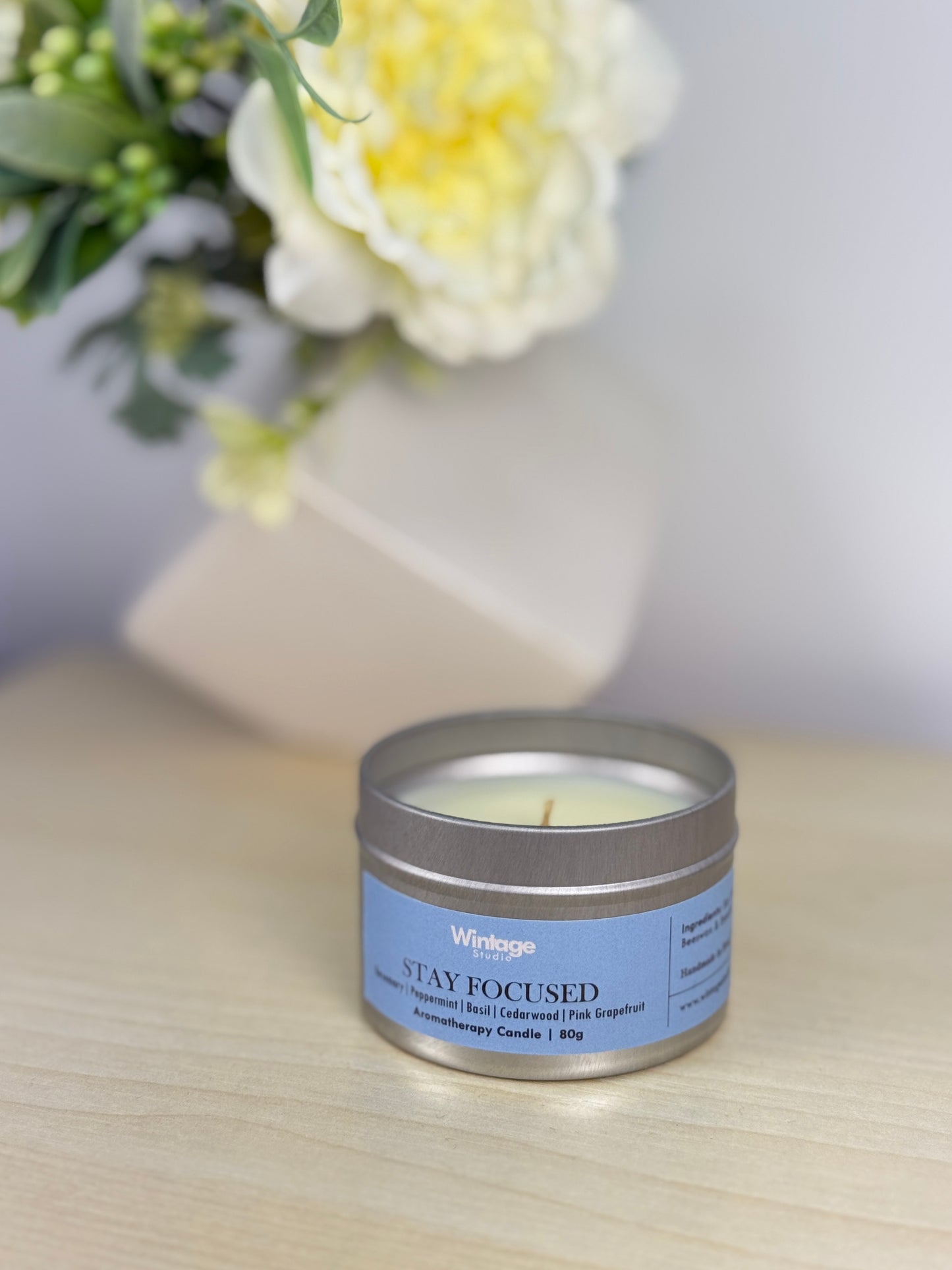 STAY FOCUSED Aromatherapy Candle
