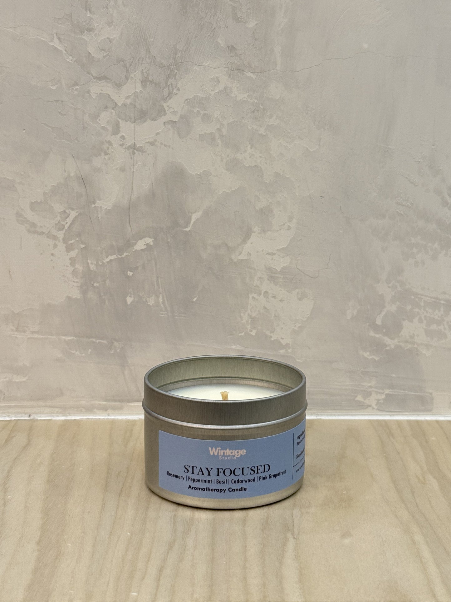 STAY FOCUSED Aromatherapy Candle