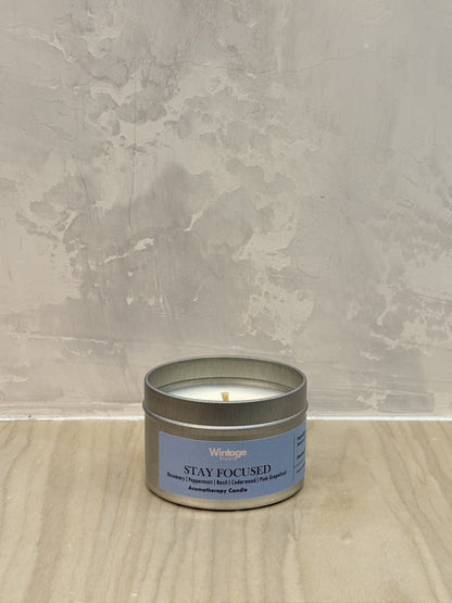 STAY FOCUSED Aromatherapy Candle