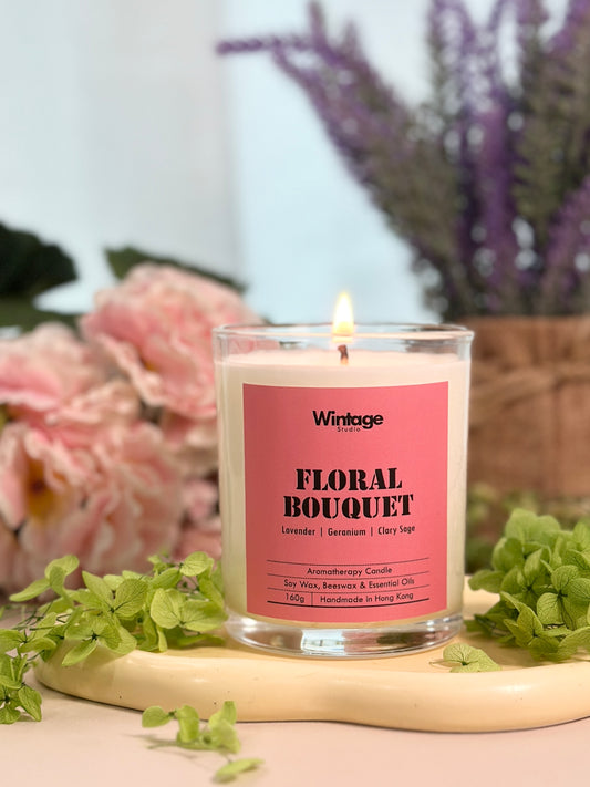 FLORAL BOUQUET Aromatherapy Candle