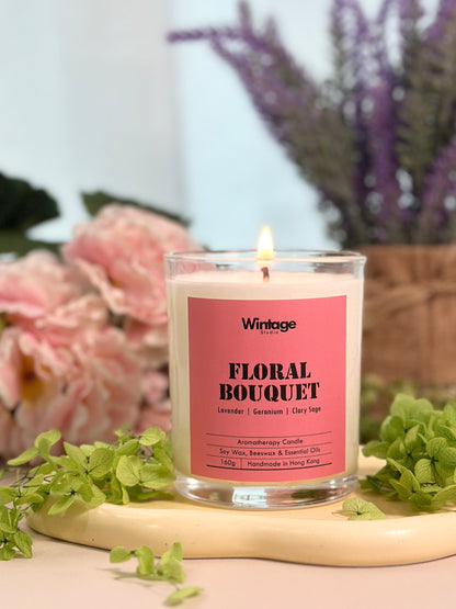 FLORAL BOUQUET Aromatherapy Candle