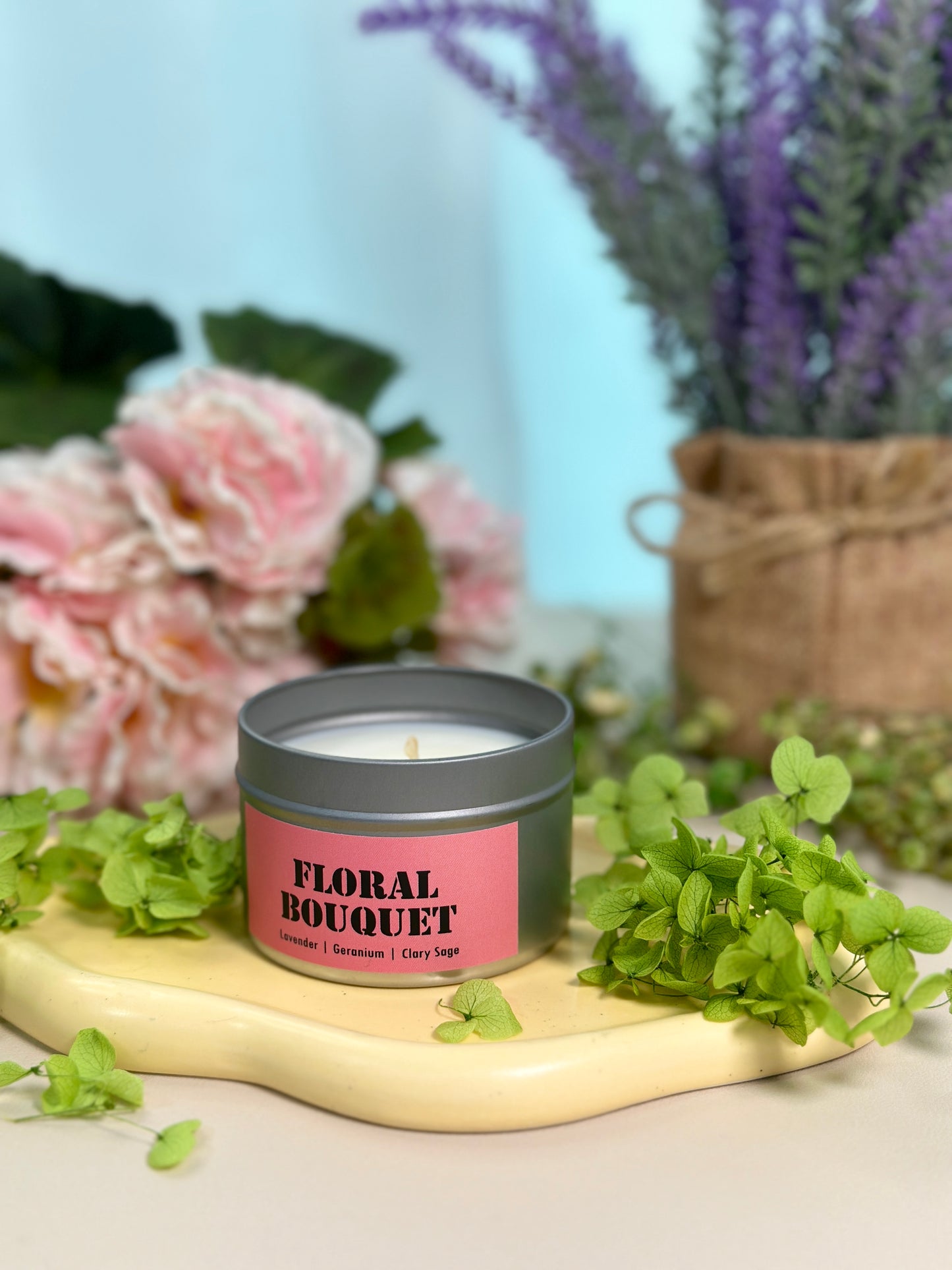 FLORAL BOUQUET Aromatherapy Candle