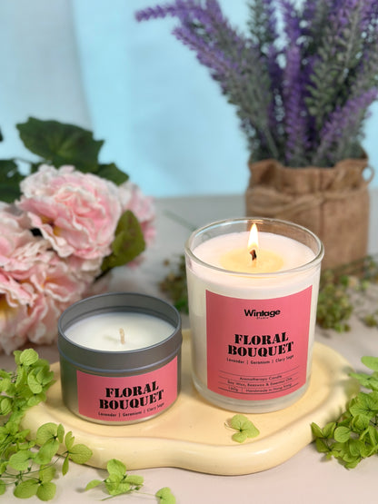 FLORAL BOUQUET Aromatherapy Candle