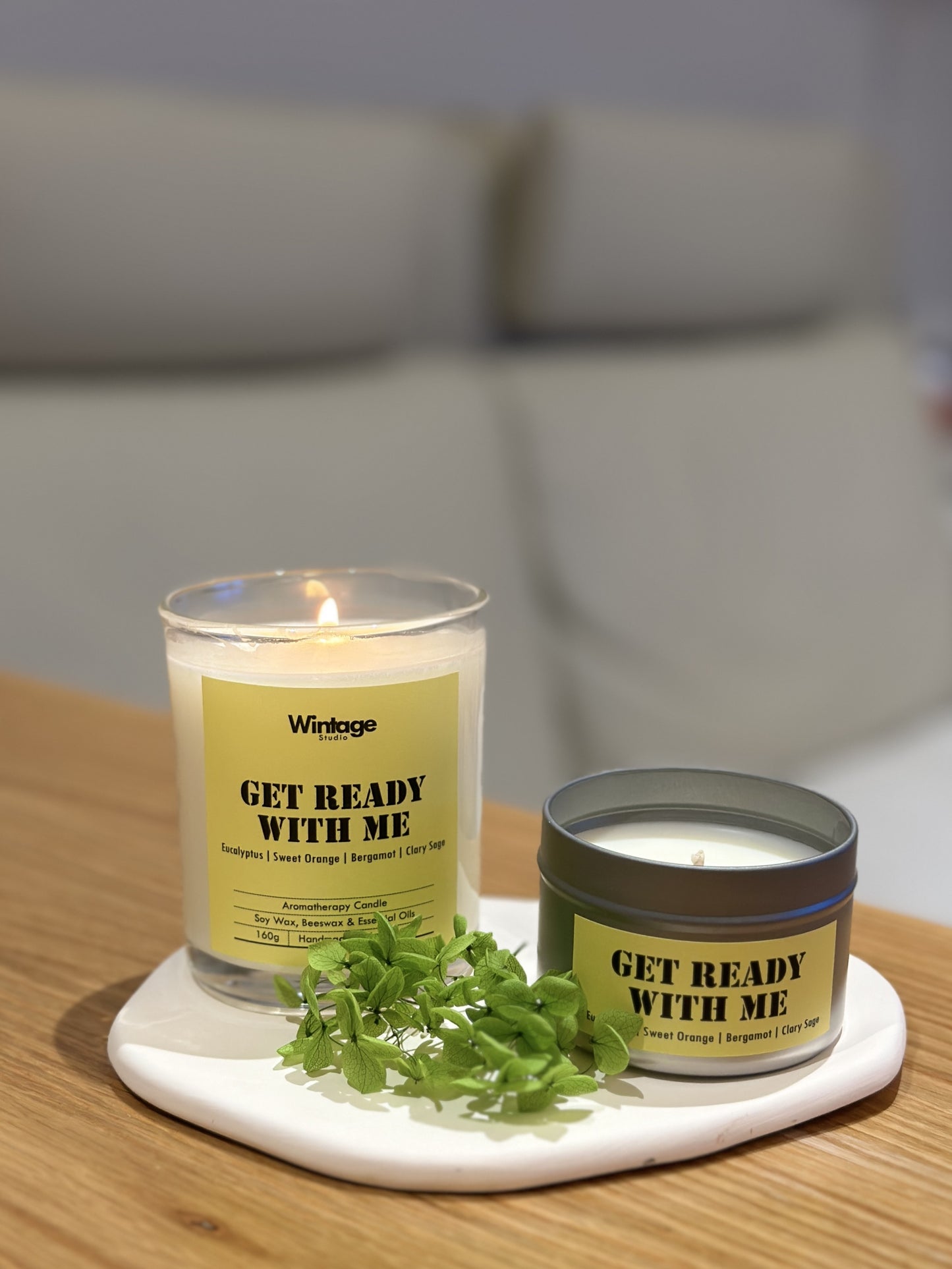 GET READY WITH ME Aromatherapy Candle