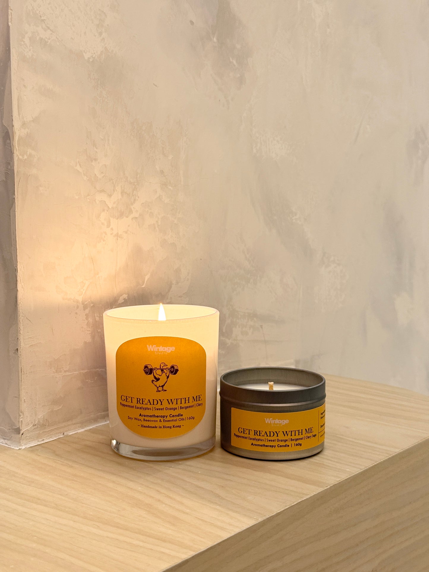 GET READY WITH ME Aromatherapy Candle