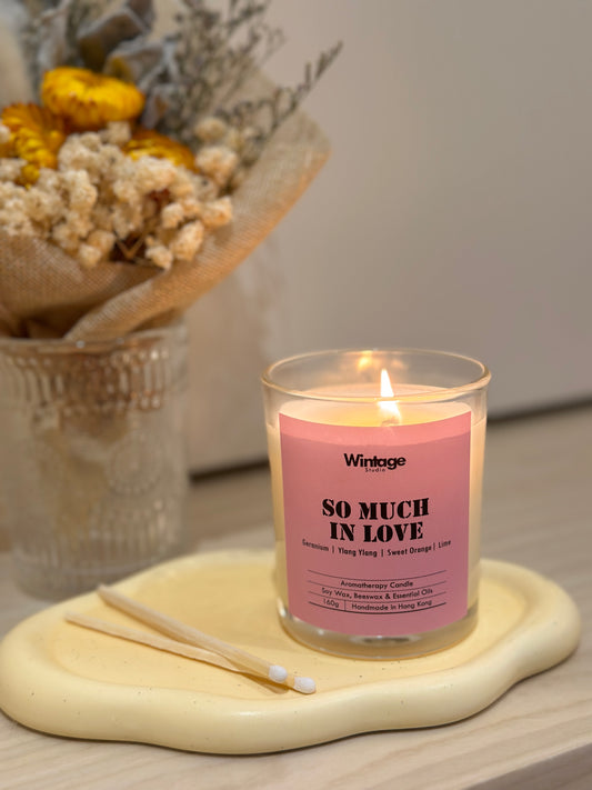 SO MUCH IN LOVE Aromatherapy Candle