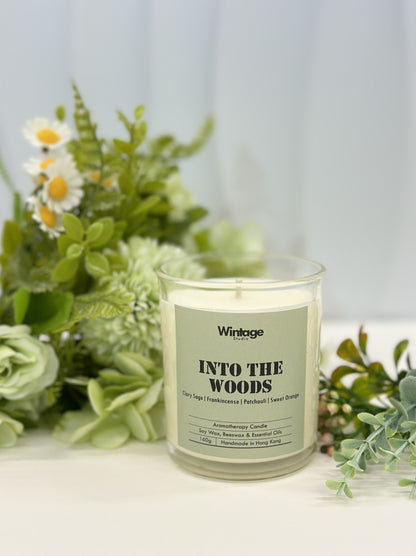 INTO THE WOODS Aromatherapy Candle