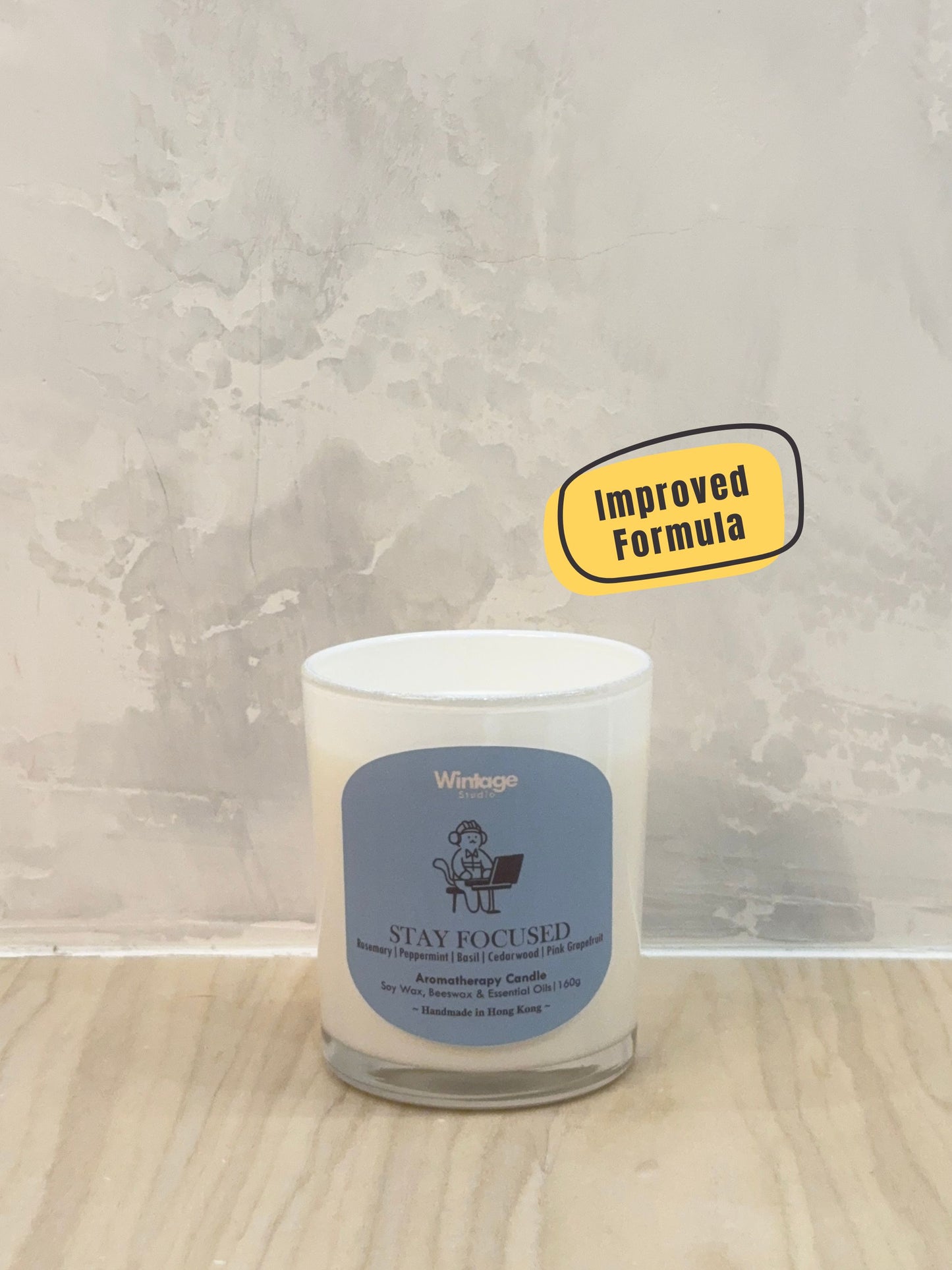 STAY FOCUSED Aromatherapy Candle